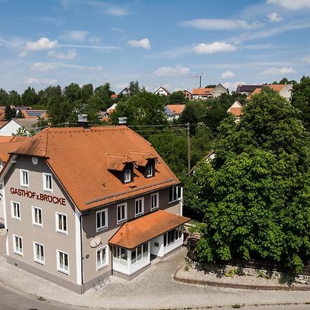 Gasthof Zur Bruecke Kaufering Exterior photo